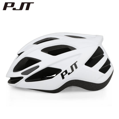 PJT Cycling Helmet Man Women Road Mountain Bike Helmet Outdoor Bicycle Skateboard Scooter Integrally-Molded Ultralight Helmet