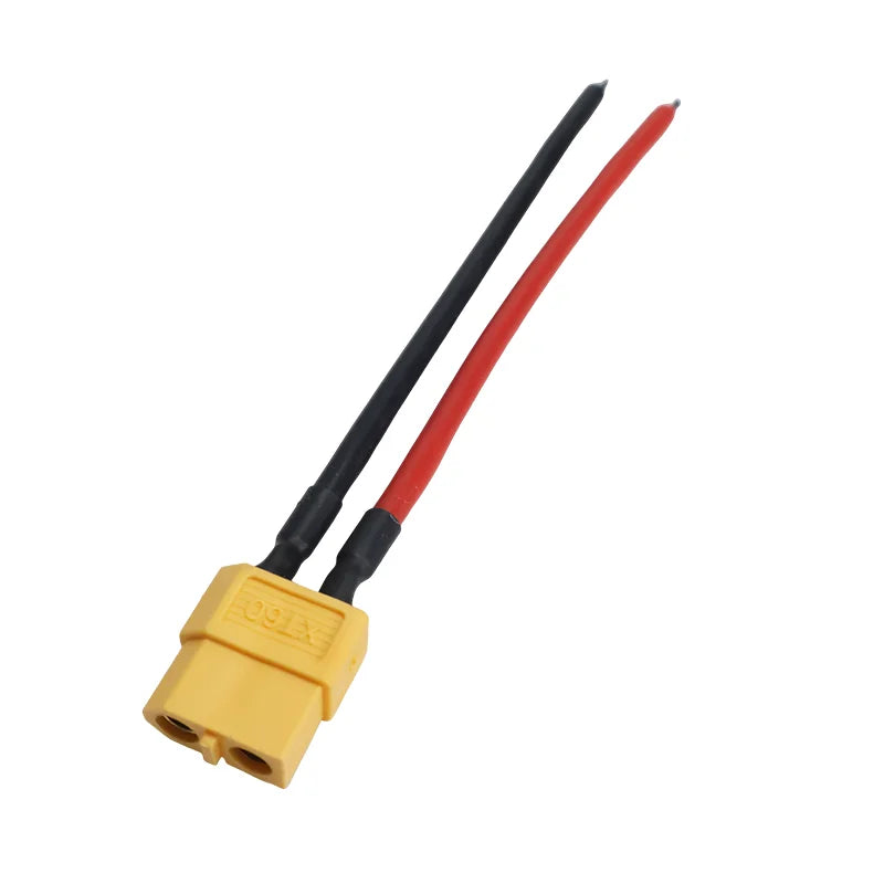 4pcs XT60 Battery Male Female Connector Plug - 10cm 14AWG Silicone Wire Cable for RC Airplane Lipo Battery ESC FPV Drone Expand
