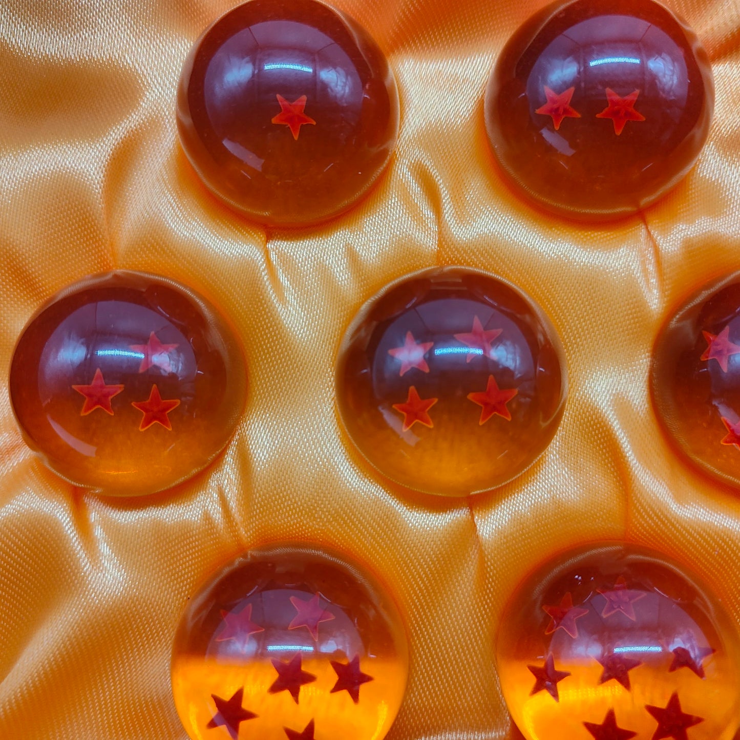 3.5cm 1:1 Resin Ball 7 Pieces / Set Action Figure Toys Summon Shenron Wishing Collection Anime Model Gift