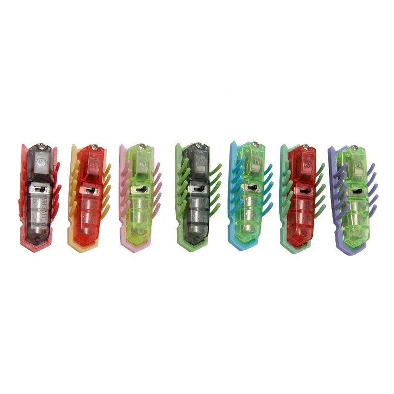 Mini Electric Bug Pet Dog Cat Toy Interactive Cute Ladybird Beetle Animal Shape Cat Toys Walking Insect Cat Playing Supplies