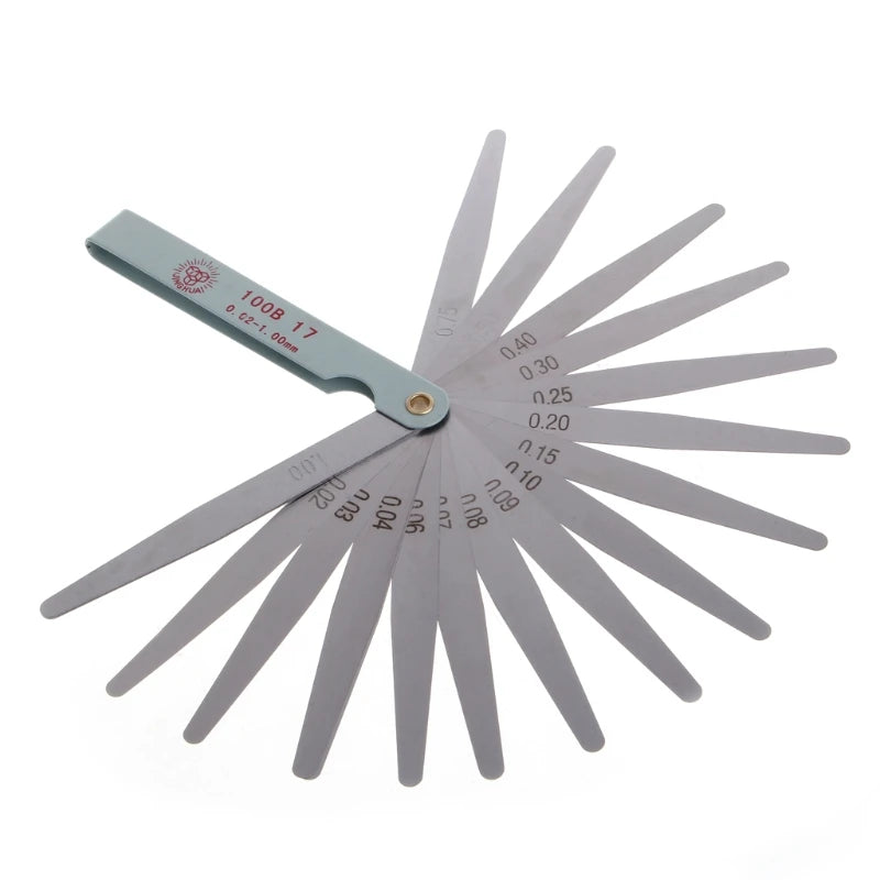 Motorcycle Engine Valve Adjustment Tool Square Hexagon Socket T Spanner Valve Screw Wrench 8mm 9mm 10mm Feeler Gauge 0.02 to 1mm