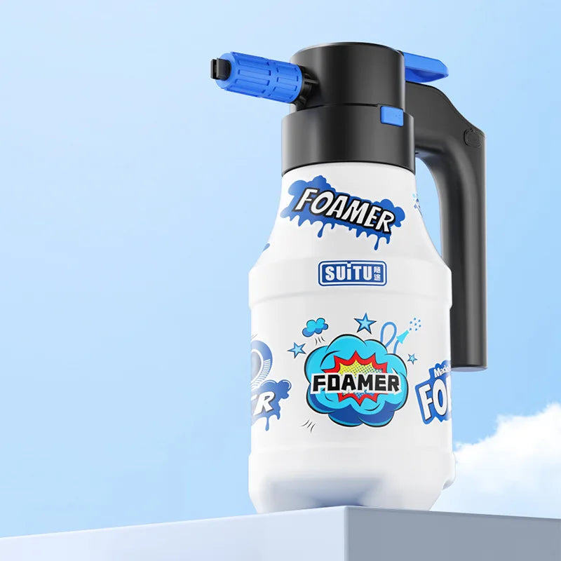 1.5L electric foam spray car washing foam generator foam gun 1h durable car washing foam washing
