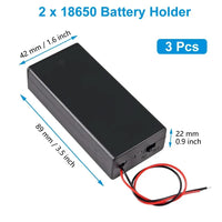 3pcs 2 slot cover