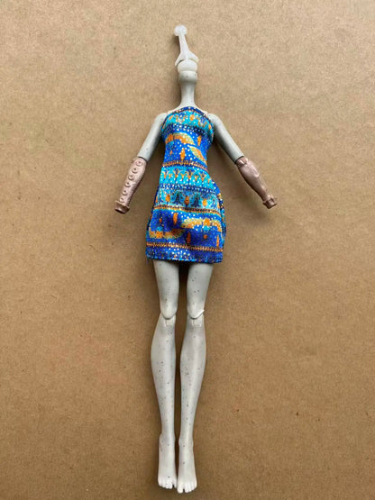 Colorful Dancing Doll Clothes Set Bratss Monster Doll Costume DIY Dressing Toy for Kids Includes Shirt Pants And Accessory