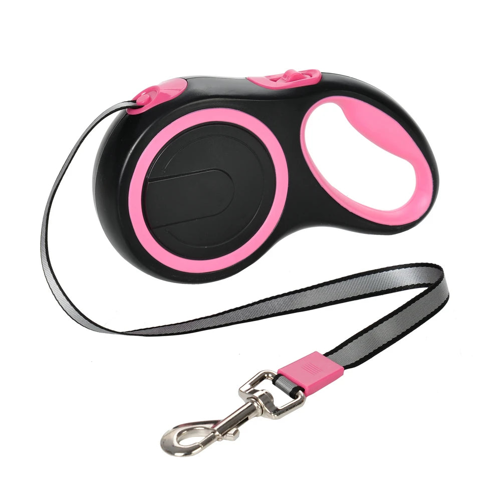 Long Strong Pet Leash For Large Dogs Durable Nylon Retractable Big Dog Walking Leash Leads Automatic Extending Dog Leash Rope