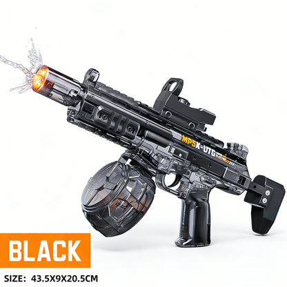 Simulated Firing and Recoil Electric Water Gun Toys Children Automatic Sensor Lights Water Pistol Summer Outdoor Beach Kids Toy