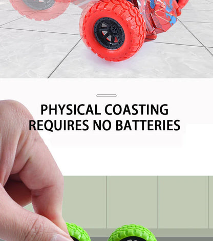 Children's Toy Car Fun Double-Sided Car Inertial Safety Anti-Collision Anti-Fall Kids Model Sliding Off-Road Vehicle