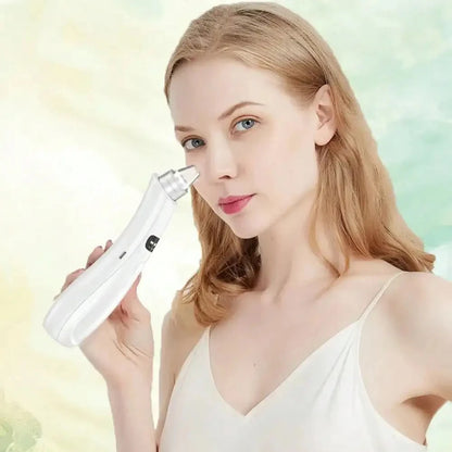 3-Suction Mode Vacuum Pore Cleaner, Facial Cleansing Device for Removing Blackheads & Dead Skin