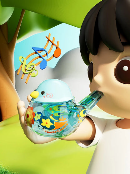 Water Bird Whistle Toy for Infants Children Musical Instrument Training Tool for Babies Call Design Can Be Filled with Water