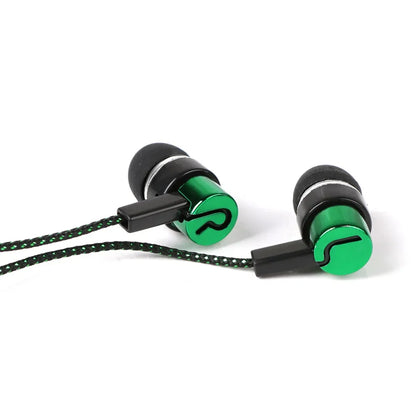 Universal Wired Earphone Noise Reduction In-Ear Stereo Earphones Noodles Style Sport Headset For Samsung Huawei Headphones