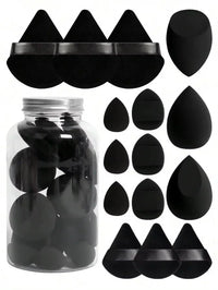 15Pcs Black in box