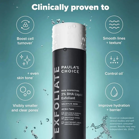 2% Salicylic Acid Liquid Smooth Skin Tone Daily Treatment Korean Glowing Deep Wrinkles Skin Care Minimizer Serum Skin Care