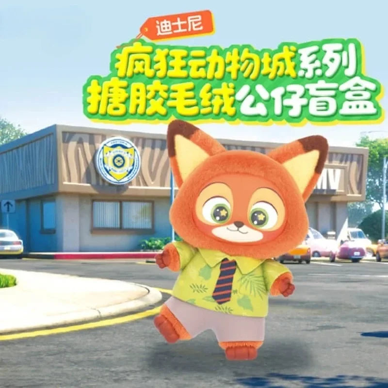 NEW 2026 Disney Zootopia Series Blind Box Judy Nick Vinyl Plush'''' Cartoon Character Pendant Trendy Toys Box Christmas Gift