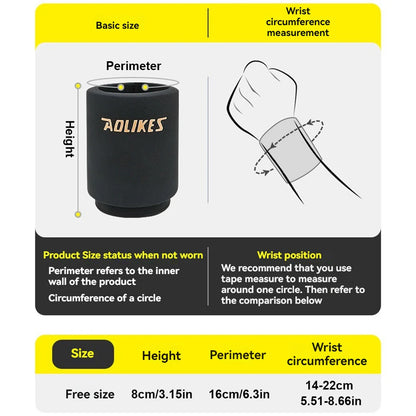 AOLIKES 1PCS Hot and Cold Relief Gel Knee Sleeve,Heat or Ice Therapy for Knee Relief,Contoured Hydrogel Design for Comfort