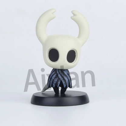 Aixlan 4PCS Set Hollow Knight Figure Hornet 6-9cm Cute Edition Hollow Knight PVC Action Figure Amine Collectible Figurine