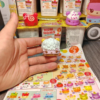 Numnoms Lipgloss Stamp Smell So Delicious Blind Box Doll Gifts Toy Model Anime Figures Collect Ornaments