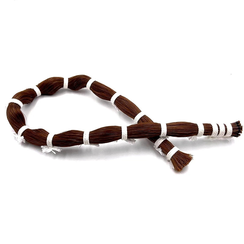 150g natural Siberia Horsehair HorseTail for violin viola cello bass erhu bow hair horse tail Violin Replace Accessories