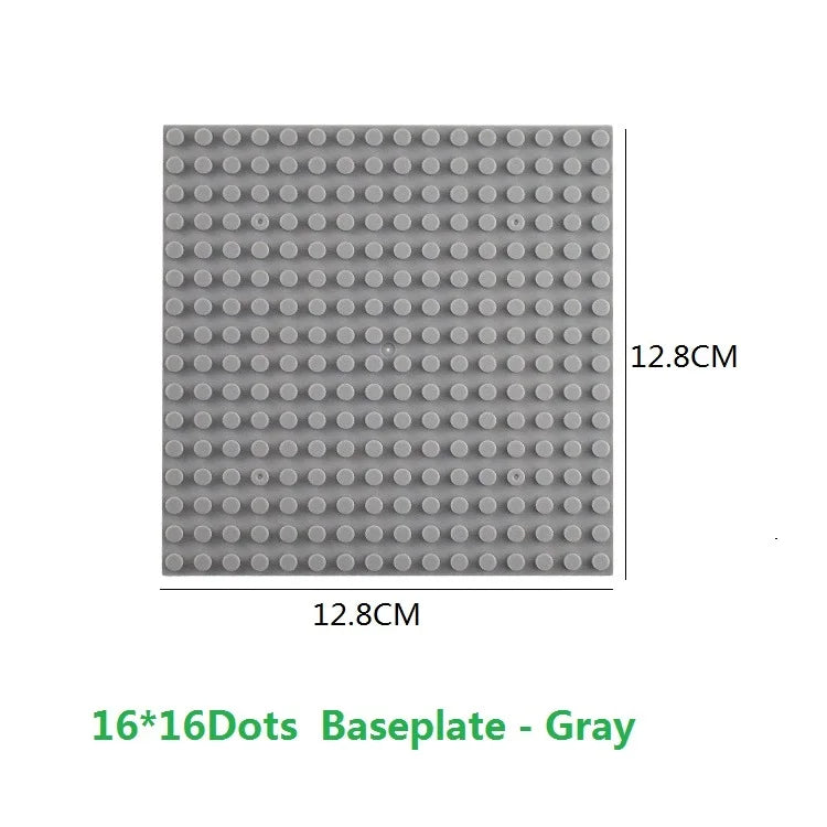 Single Double Sided Classic Base Plates Blocks Plates  32x32 16x16 16x32 Dots DIY Simulated scene Building block base Toy