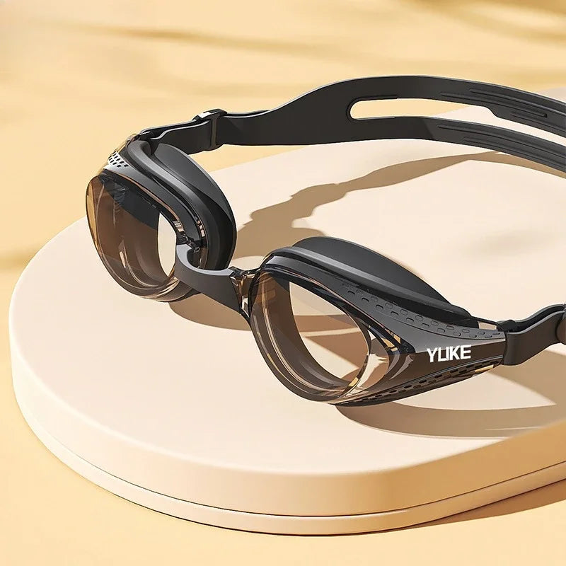 High Performance Waterproof Adult SwimGoggles Anti  Fogging Shielded Comfort - Fit Goggles Pool Water Swimming Sports Eyewear