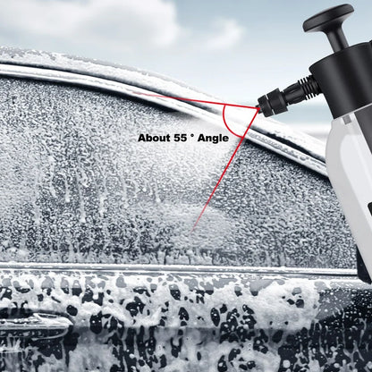 2L Foam Sprayer Car Wash Hand-held Foam Watering Can Air Pressure Sprayer Plastic Disinfection Water Bottle Car Cleaning Tools