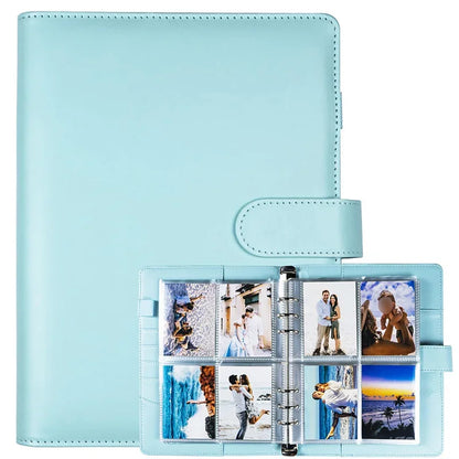25pcs Page(4 Grids) Photo Card A5-Binder Kpop Photo Albums Idol Cards Loose-leaf Collect Book Binder Binder Photocard Holder