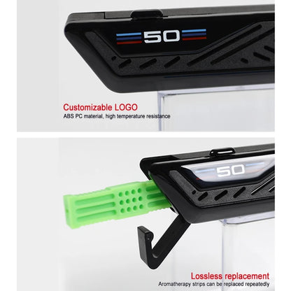 Car Air Fresheners F10 F30 Fragrance Holder Refill Strips Car Air Freshener Perfume Diffuser Blade Shape Vent For BMW