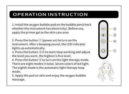 2025 New Design - Portable CO2 Oxygen Bubble Pen Rechargeable Exfoliate Device Handheld Facial Clean Machine SPA Beauty Capsules