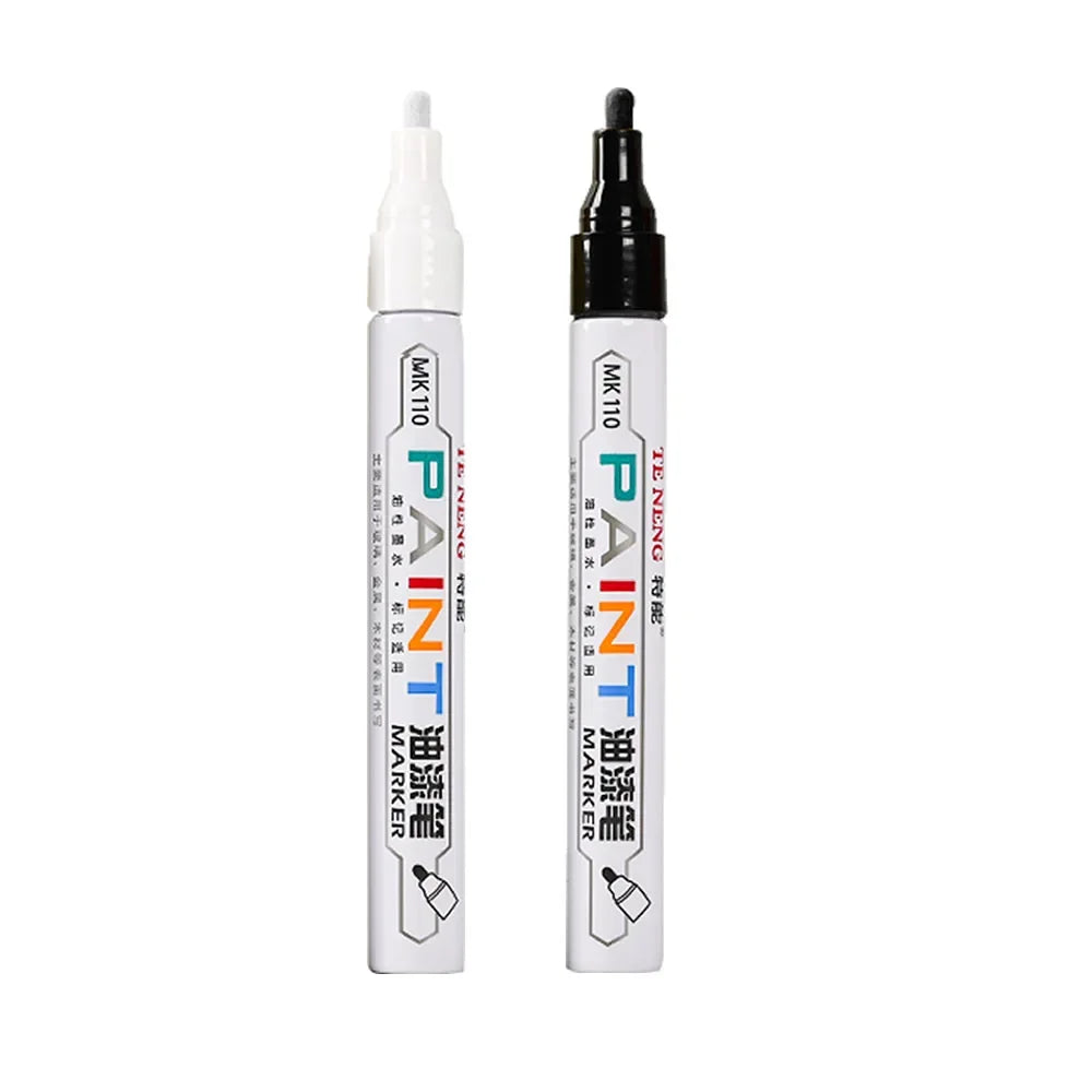 8 Colors Car Scratch Repair Paint Pen Quick Dry Touch Up Paint Repair Pen Waterproof Wheel Tyre Marker Auto Paint Marker Pens