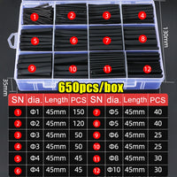 Black- 650pcs(box)