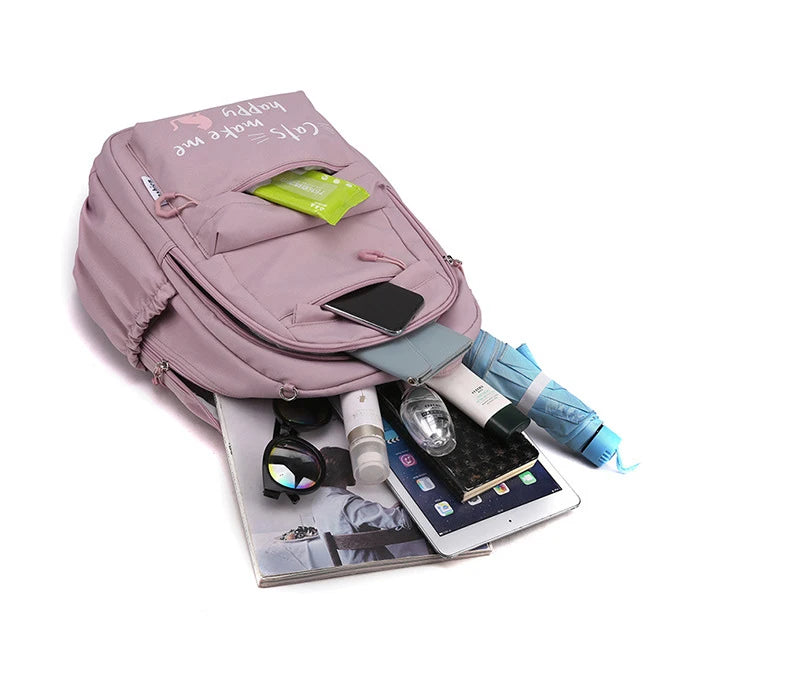 Teenage Girls School Bag Children Backpack Class Child Kids Back Pack Kawaii Bagpack Cute Women Rucksack Female Bolsas Portfolio