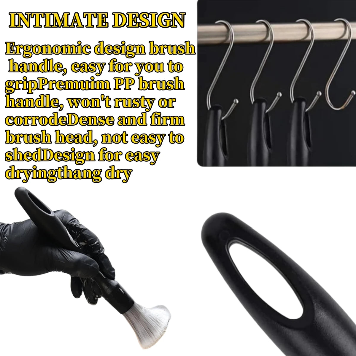 4-5PCS Car Detailing Brush Set Air Conditioning Vent Clean Crevice Sweep Dust Duster Auto Interior with Brush Car Wash Tool Set