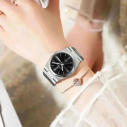 POEDAGAR Elegant Woman's Watch Date Week Waterproof Luminous Ladies Clock Quartz Stainless Steel Fashion Watches For Women Reloj