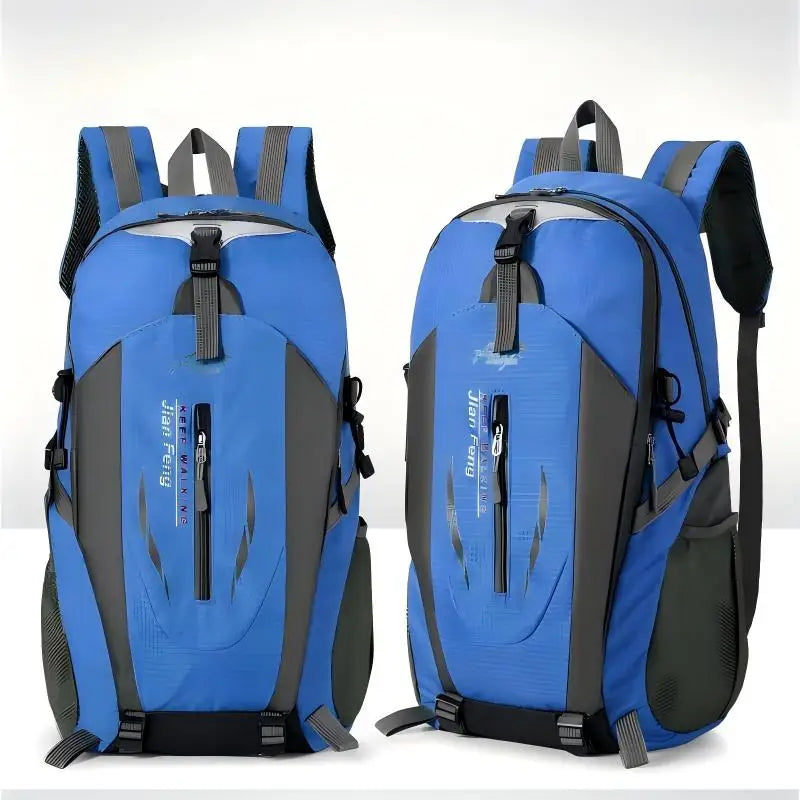 Homefish 40L Waterproof Hiking Backpack Large Capacity Breathable Rucksack Unisex Outdoor Camping Travel Climbing Sports Bag