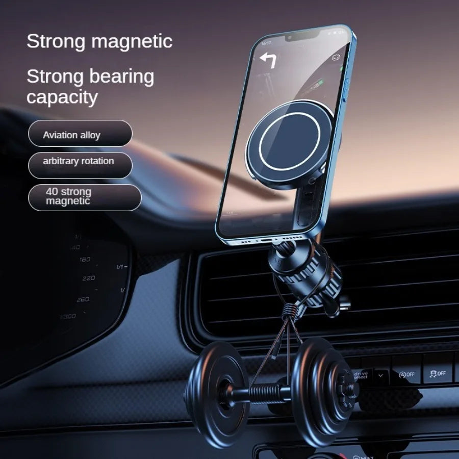 Upgraded 360° Magnetic Phone Holder Car for MagSafe Mount Magnetic Car Phone Mount, Air Vent Phone Holder Cell Phone Holder