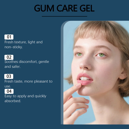 Gum Repair Gel Effectively Relieve Sore Tooth Allergy Heal Damaged Gums Clean Teeth Stains Tartar Remove Odor Gums Oral Care Gel