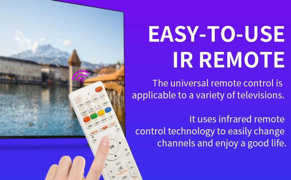New Universal RM-L1130+X Replacement Remote Control For All Brand Television TV RM-L113+12 RM-L1130+8