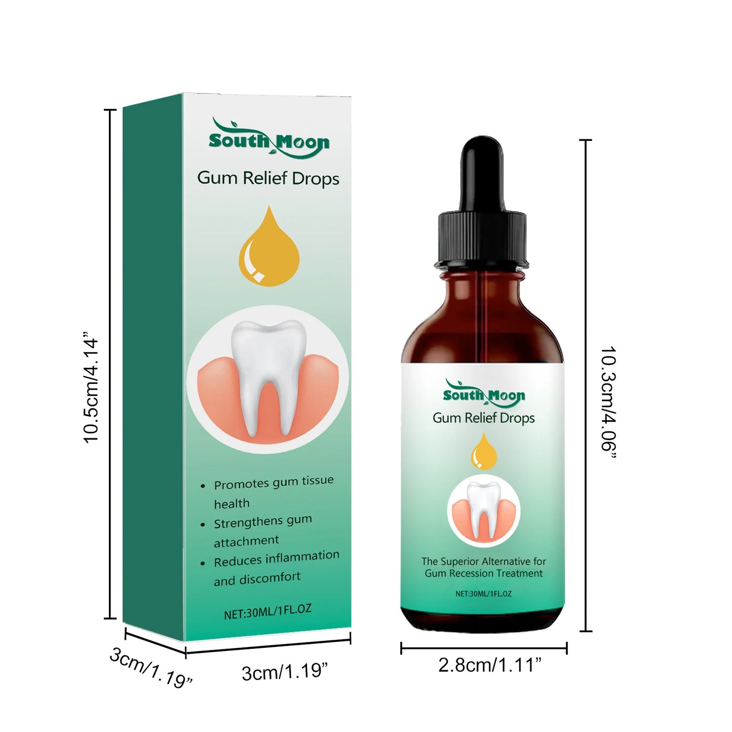 Gingival Repair Drops Quickly Repair of Cavities Caries Teeth Whiten Remove Yellow Plaque Stains Relieve Gums Decay Toothpaste