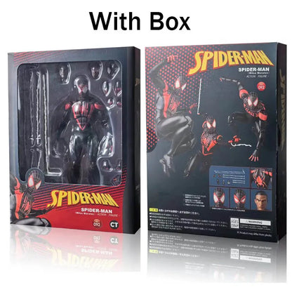 CT Toys 092 Figure 2099 Spider Man Across The Spider-verse Miles Morales SHF Action Figure Model Figurine Collection Toys Gifts