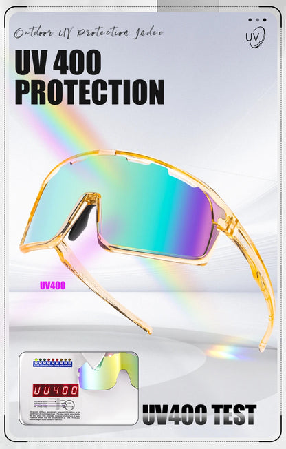 SCVCN Cycling Glasses MTB Road Bike Sunglasses UV400 Bicycle Glasses Protection Light Unisex Bike Sports Equipment