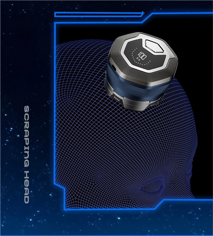 Electric Head Shaver for Bald Men 6D Magnetic Razor Hair Trimmer Rechargeable LED Waterproof Face Hair Cutting