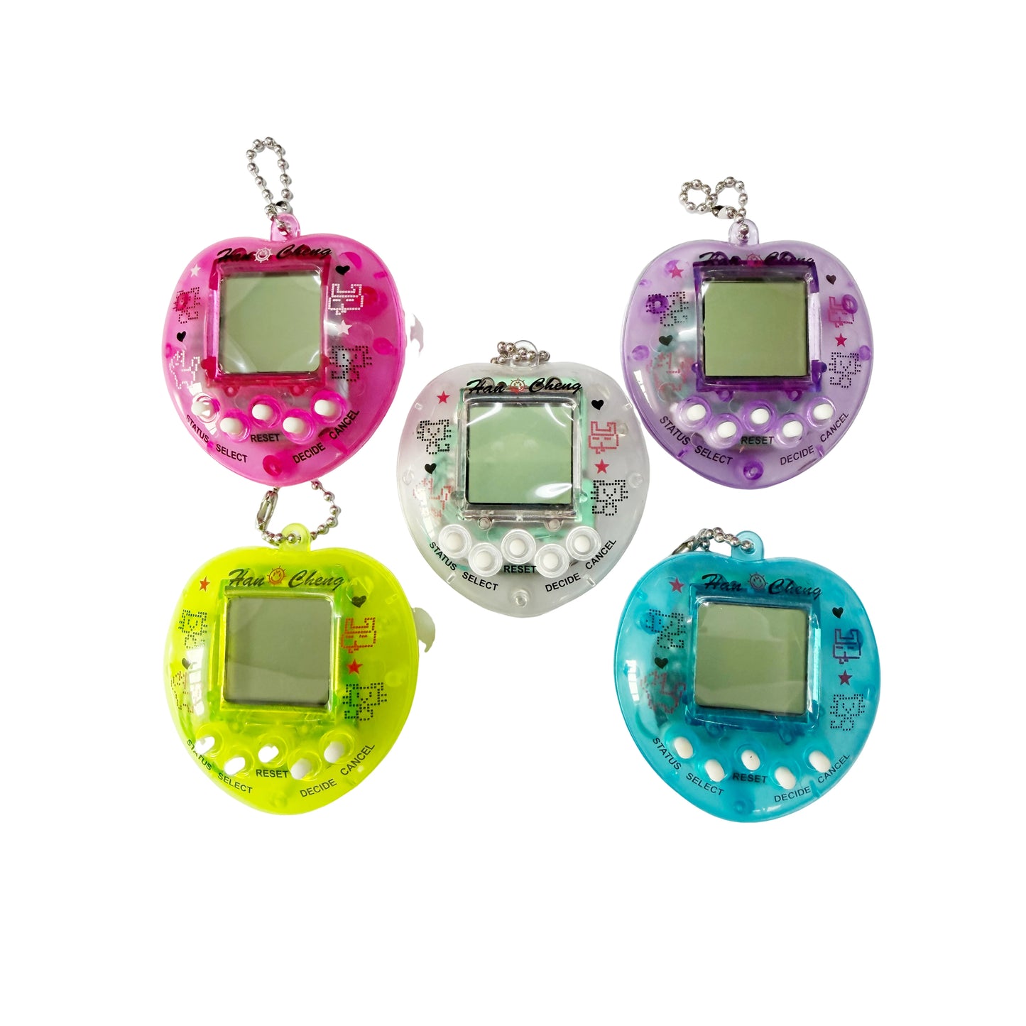 Kids Electronic Pets Game Tamagotchi Handheld Game Console Toy in Russian Original German Spanish Polish Virtual Digital Pet Toy