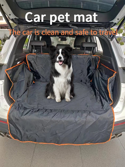 SUV Cargo Liner for Dogs, Waterproof Pet Cargo Cover Dog Seat Cover Mat for SUVs Sedans Vans