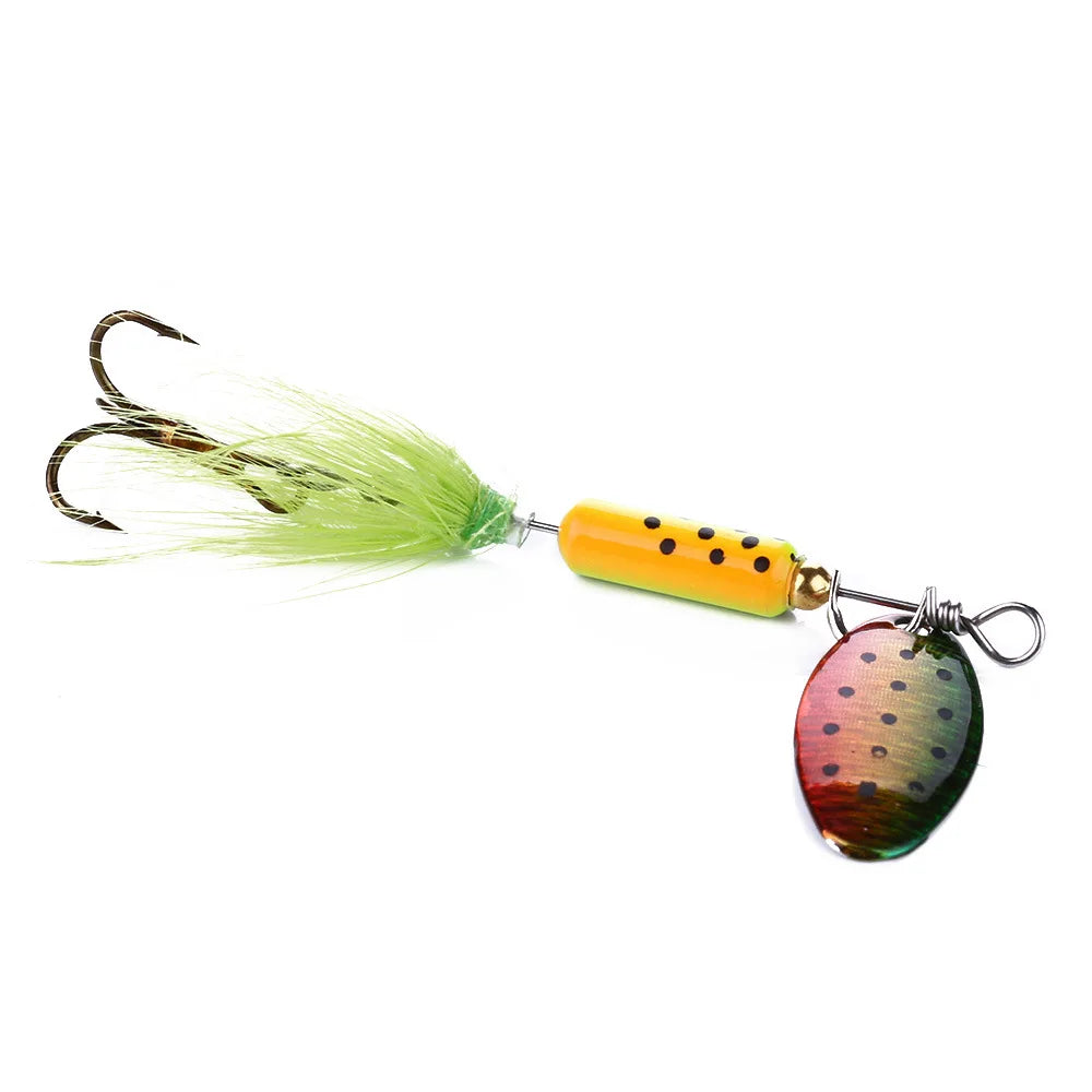 1PC 3.5g Metal VIB Lures Feather Sequins Wobbler Vibrations Spoon Fishing Bait Bass Artificial Hard Bait Cicada Fishing Tackle