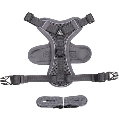 Cat Harness and Leash Set for Small to Large Cats Adjustable Cat Vest Harness Reflective Trim Universal Cat Leash and Harness
