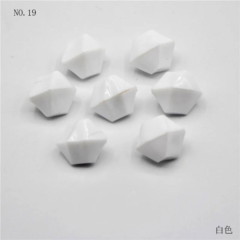 100PCS Plastic Gems Ice Grains Colorful Stones Children Jewels Acrylic Jewels Ice Counter Crystal Diamonds DIY Crafts Beads Toy