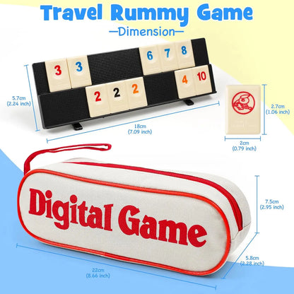 Israeli Mahjong Digital Mahjong Cards Table Game toys Leisure Gathering Multiplayer Board Games Props party game for adults