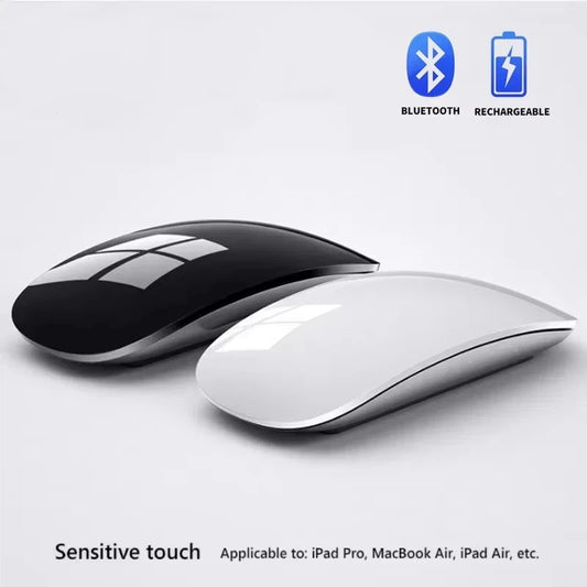 Magic Dual Mode Wireless Mouse Bluetooth Touch Slim Rechargeable Ergonomic for Macbook Air Pro PC Laptop Computer Notebook 2026