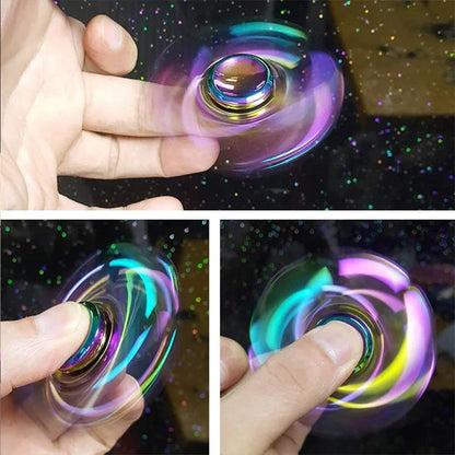 New Metal Fidget Spinner Toys AntiStress Alloy Finger Gyro R188 Fingertip Adult Hand Toy 60-65mm Fidget Spinner