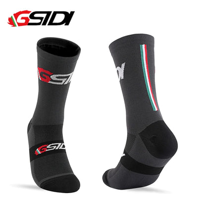 GSTDI New Cycling Socks High Quality Compression Men  Bike Outdoor Women Running Professional Sports Running