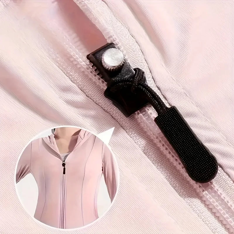 Quick Detachable Zipper Repair Kit,  suitable for various sizes of zippers on clothing, luggage, backpacks, and other equipment